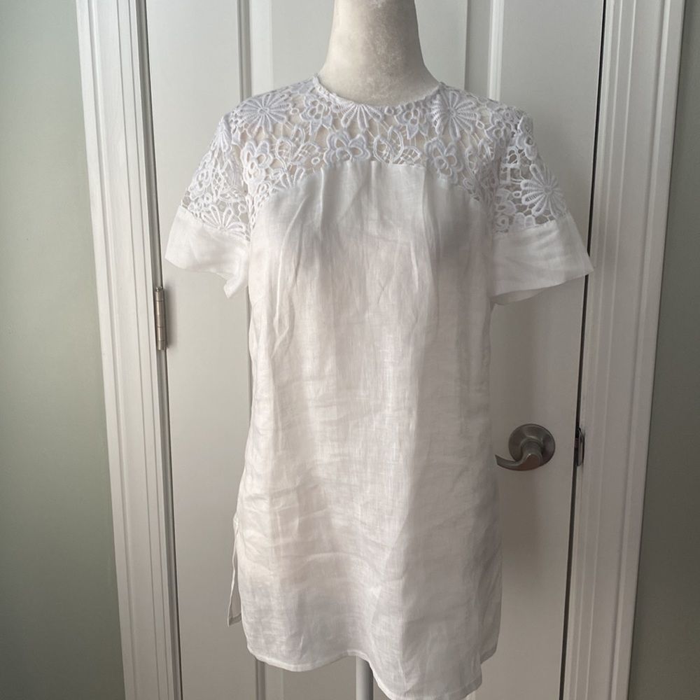 Linen Top Neiman Marcus - Picture 2 of 5